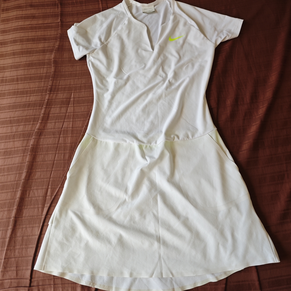 NikeGolf White polo Dress